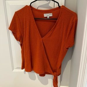Front tie shirt